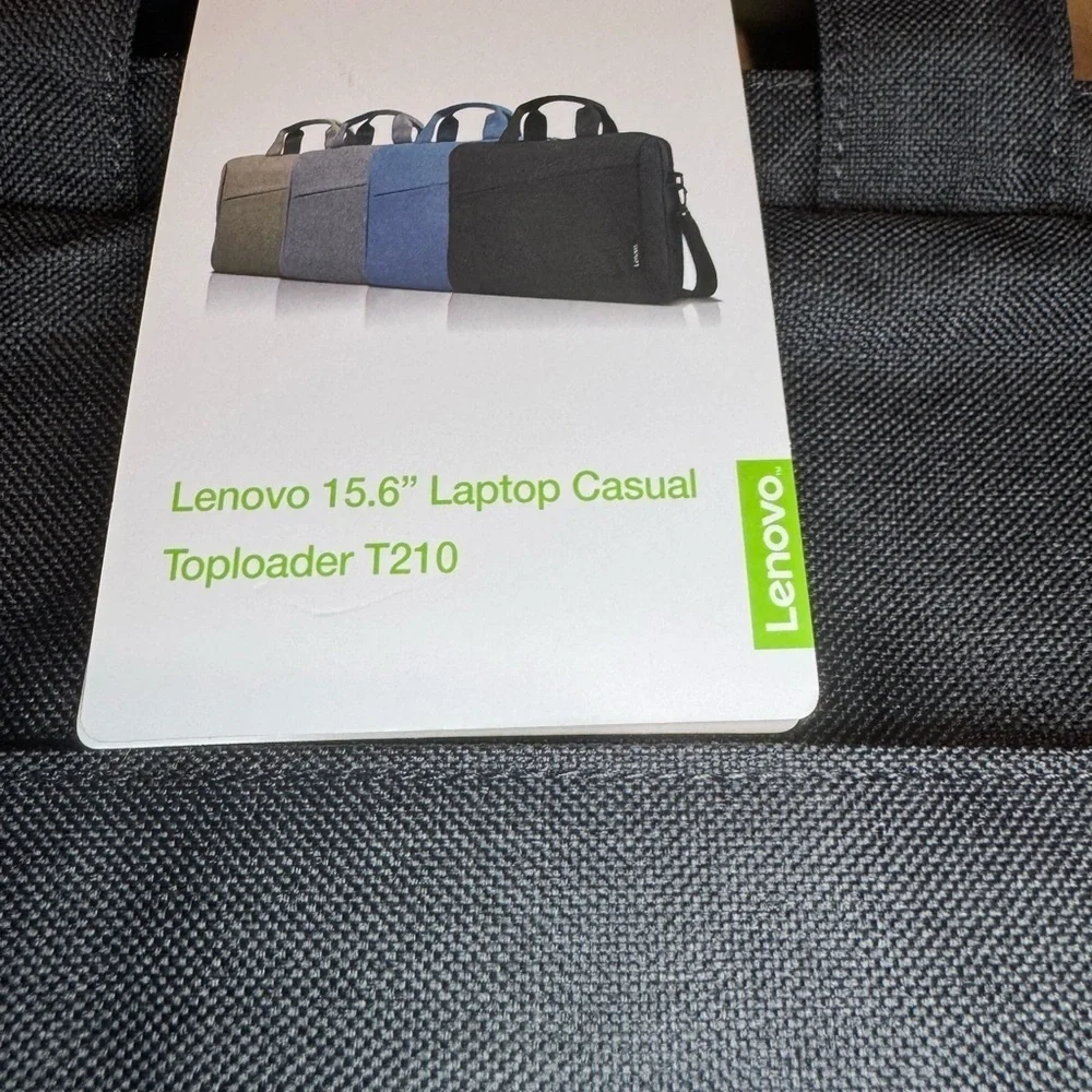 Lenovo 15.6” Laptop Casual Toploader T210 Clean. Durable. Travel-Ready NWT